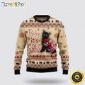 Black Cat Baby Ugly Christmas Sweater Perfect Christmas Gift For Cat Lover