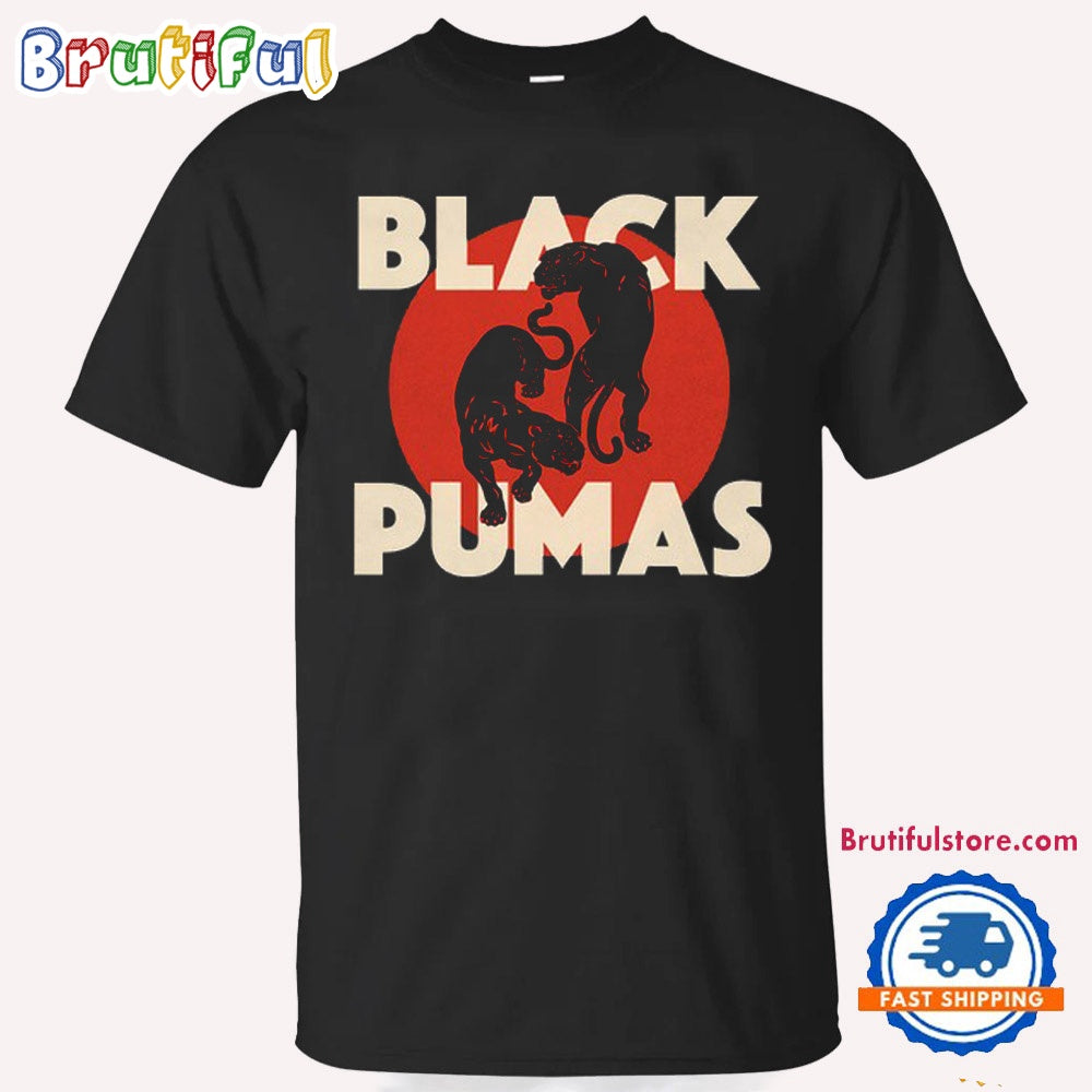 Black Pumas Double Pumas 2024 T Shirt