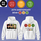 Blink-182 25th Anniversary 2026 Signature Hoodie T-Shirt