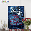 Blink-182 Band July 13 2024 One More Time Show At Moda Center Tour Wall Art Poster Canvas