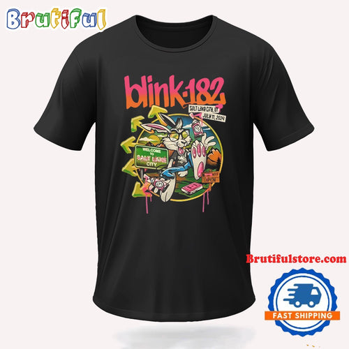 Blink-182 July 11 2024 Delta Center Salt Lake City Ut Tour T Shirt