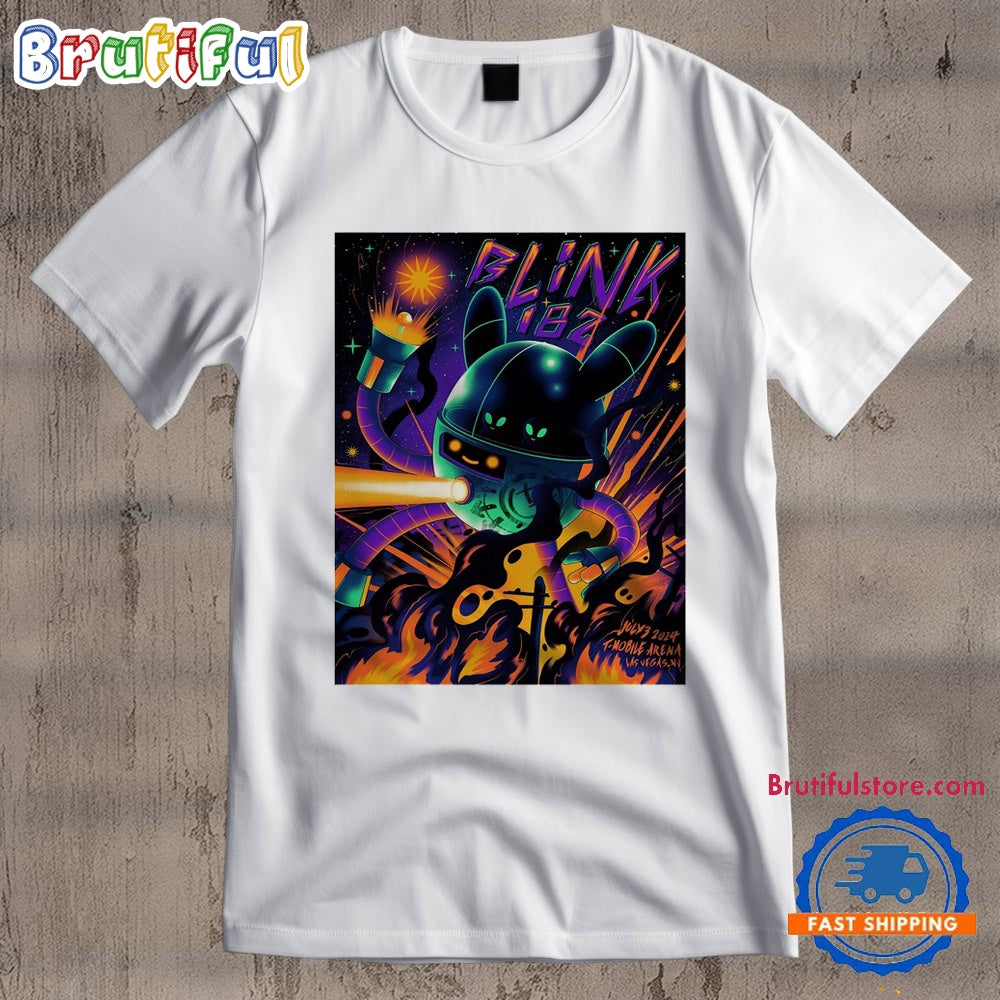 Blink-182 July 3 2024 T-Mobile Arena Las Vegas NV T Shirt