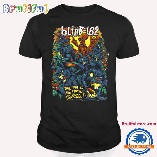 Blink-182 June 20 2024 Kia Center Orlando FL T Shirt