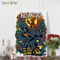 Blink-182 June 20 2024 Kia Center Orlando FL Wall Art Poster Canvas