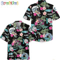 Blink-182 Skull Palm Tree 2024 Trending Hawaiian Shirt