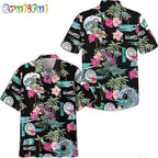 Blink-182 Skull Palm Tree 2024 Trending Hawaiian Shirt