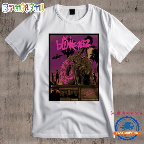 Blink-182 SoFi Stadium In Inglewood CA July 6 2024 Tour T Shirt