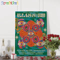 Bliss Fest August 3-4 2024 Presidio Theatre San Francisco CA Wall Art Poster Canvas