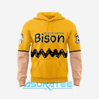 Bloomington Bison 2025 Peanuts-themed Teddy Bear Toss Hoodie