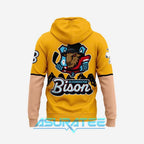 Bloomington Bison 2025 Peanuts-themed Teddy Bear Toss Hoodie