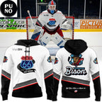 Bloomington Bison Honoring The Centennial Of Route 66 2026 Hoodie
