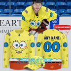 Bloomington Bison x SpongeBob 2025 Limited Edition Hockey Jersey