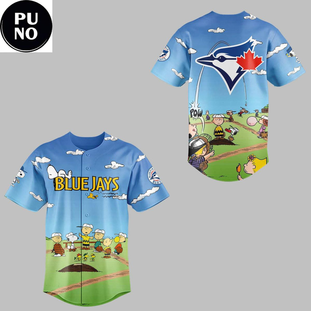Blue Jays x Peanuts Day 2026 Baseball Jersey