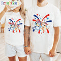Bluey Ameica Independence Day 4th Of July Shirt, Bluey T Shirt, Mens Bluey Shirt, Womens Bluey Shirt