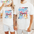 Bluey Red White Independence Day 4th Of July T Shirt, Bluey T Shirt, Mens Bluey Shirt, Womens Bluey Shirt