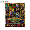 Bob Marley King Of Reggae Thank You For The Memories Blanket