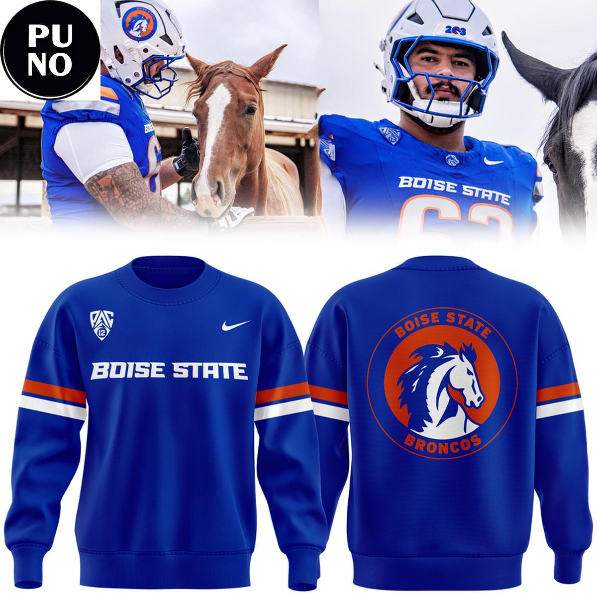 Boise State Broncos 2026 New Season Hoodie T-Shirt