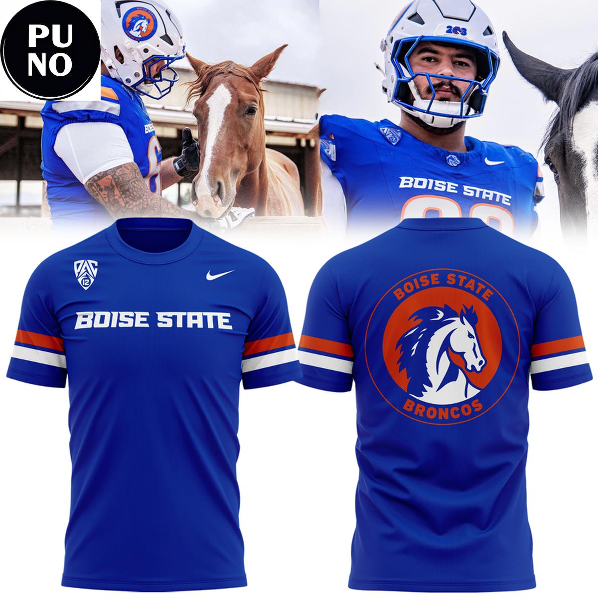 Boise State Broncos 2026 New Season Hoodie T-Shirt
