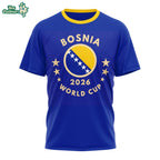Bosnia and Herzegovina Premium World Cup 2026 3D T-Shirt