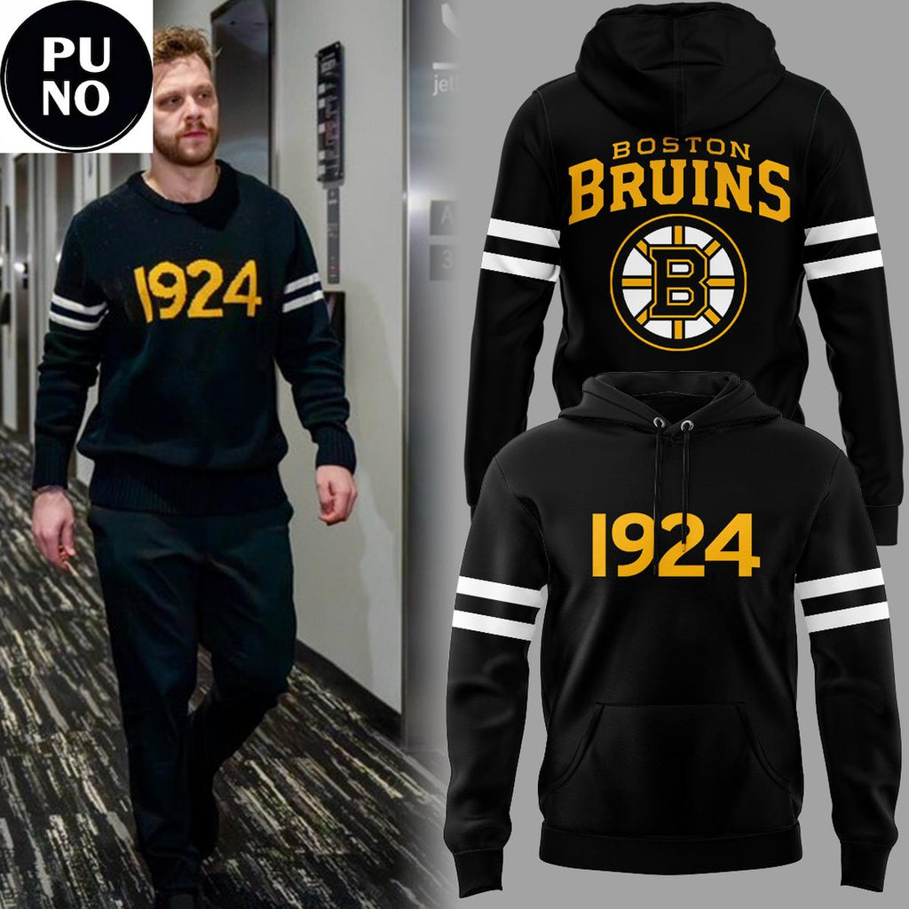 Boston Bruins 1924 Vintage Look Hoodie Shirt
