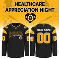 Boston Bruins 2026 Healthcare Appreciation Night Special Hockey Jersey