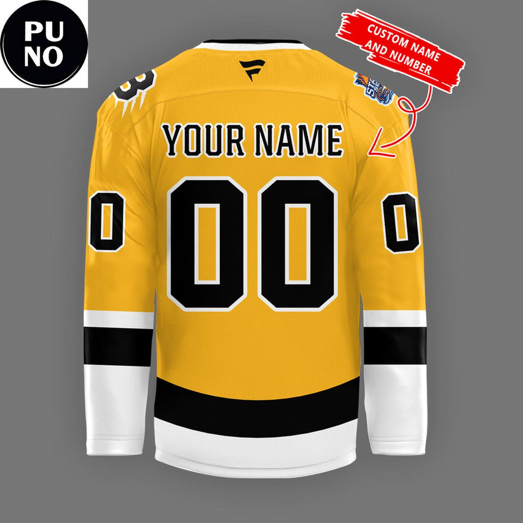 Boston Bruins 2026 Outdoor Game Personalized Hockey Jersey