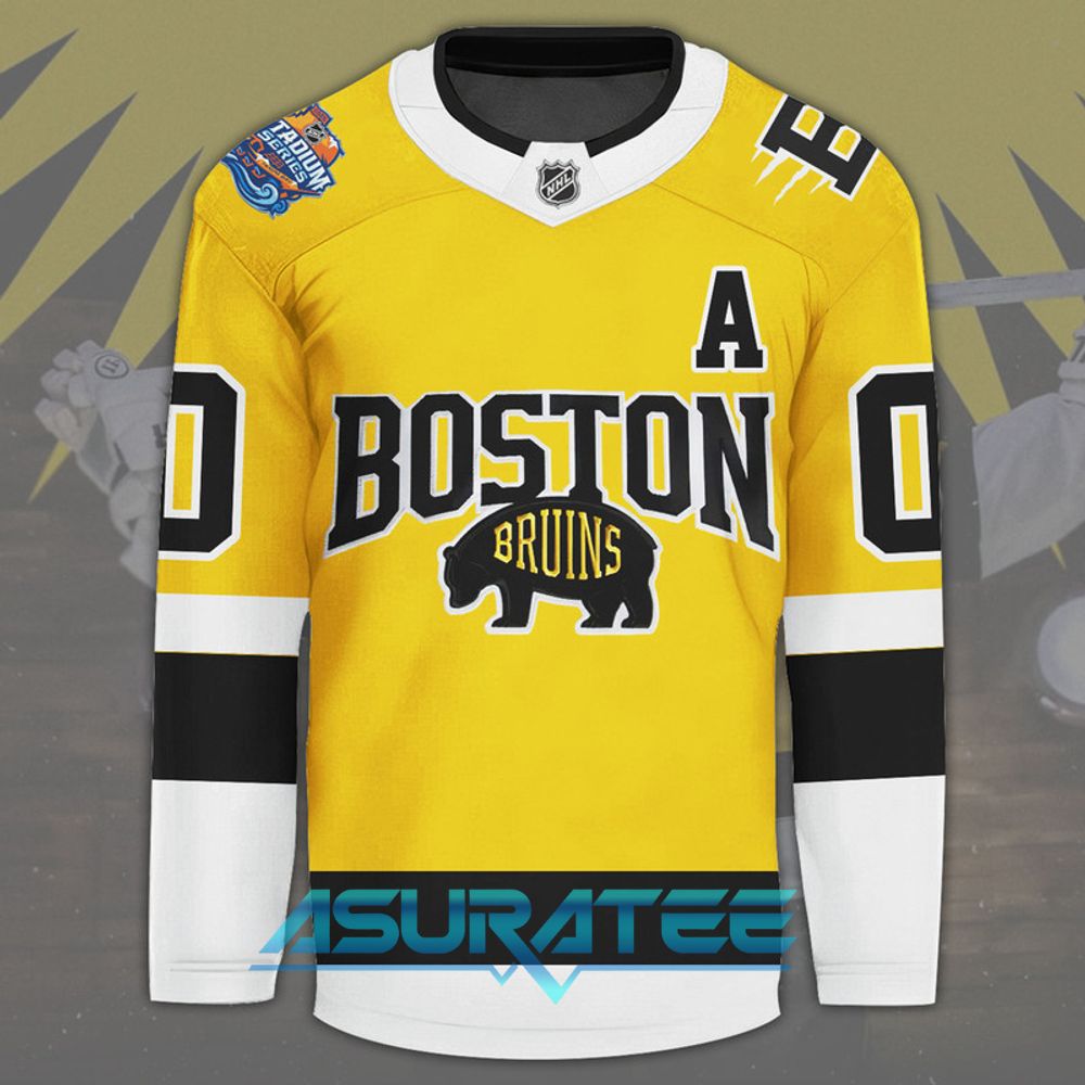 Boston Bruins 2026 Stadium Series Custom Premium Jersey