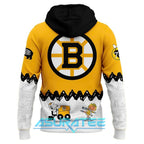 Boston Bruins ”Peanuts Night ” 2026 Snoopy Special Hoodie, Cap