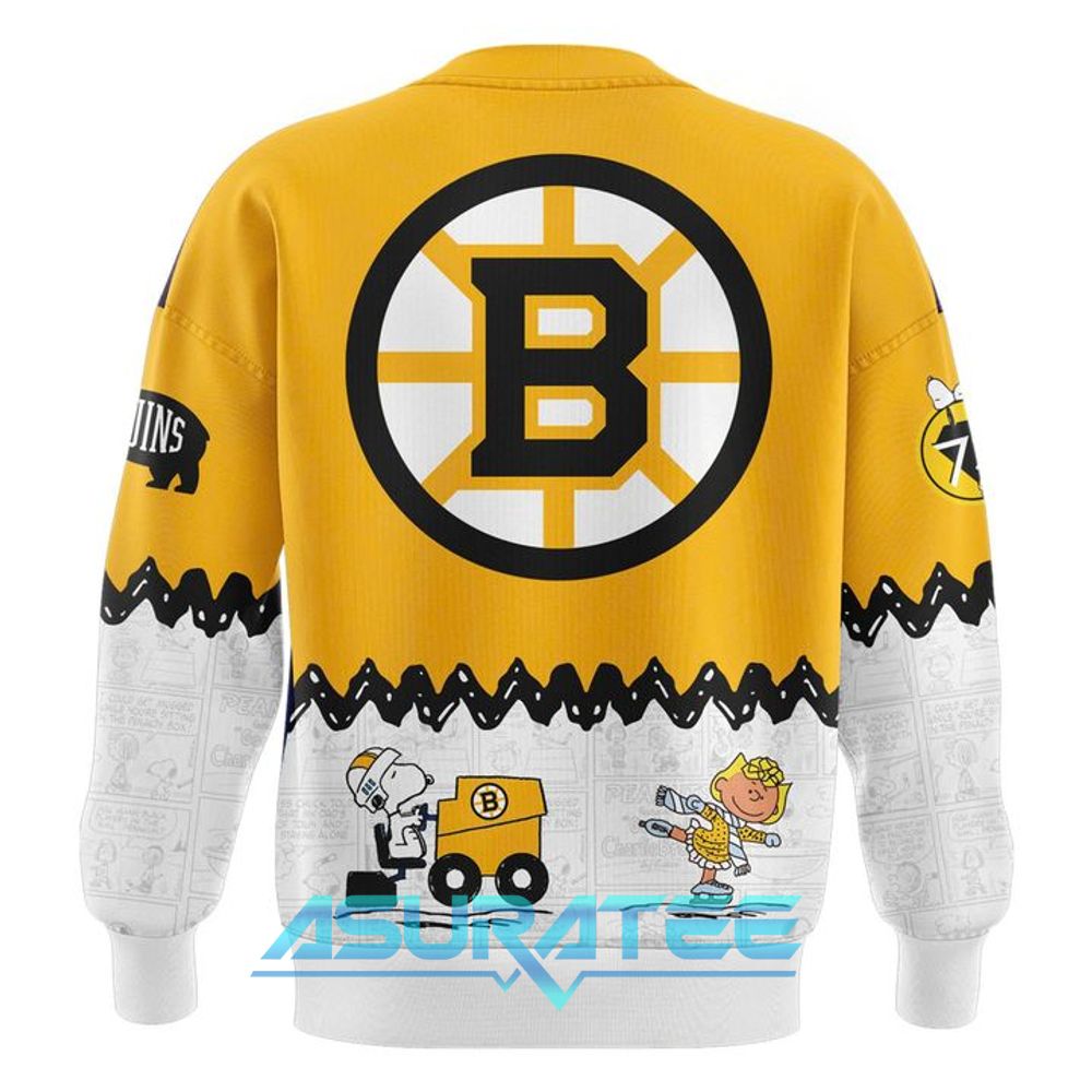Boston Bruins” Peanuts Night ” 2026 Snoopy Special Sweatshirt