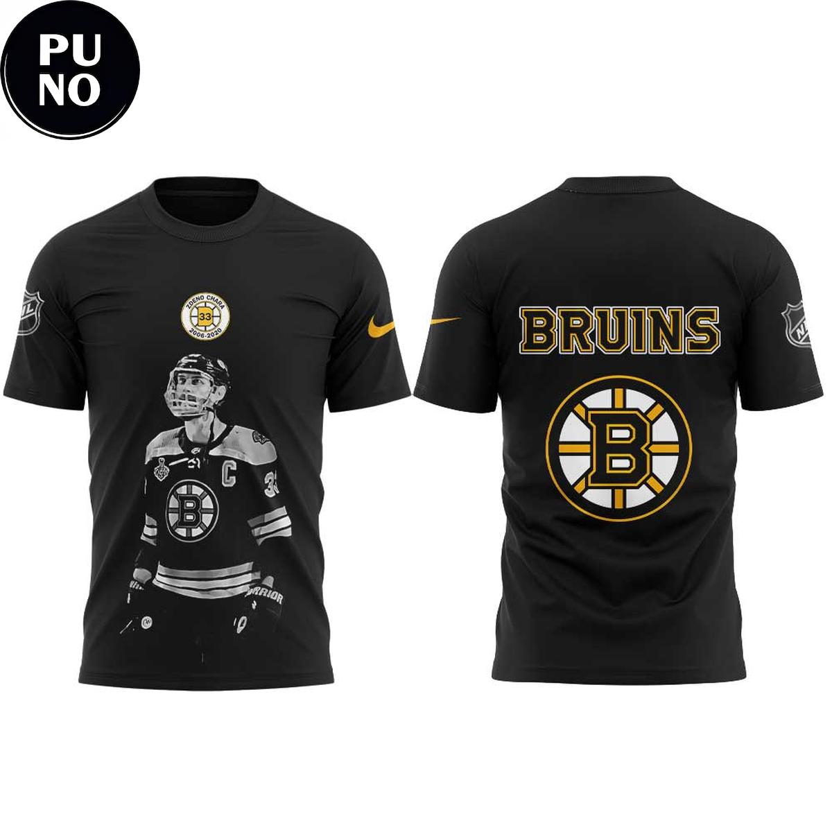 Boston Bruins Zdeno Chara BigZ33 Legend Forever Hoodie T-Shirt