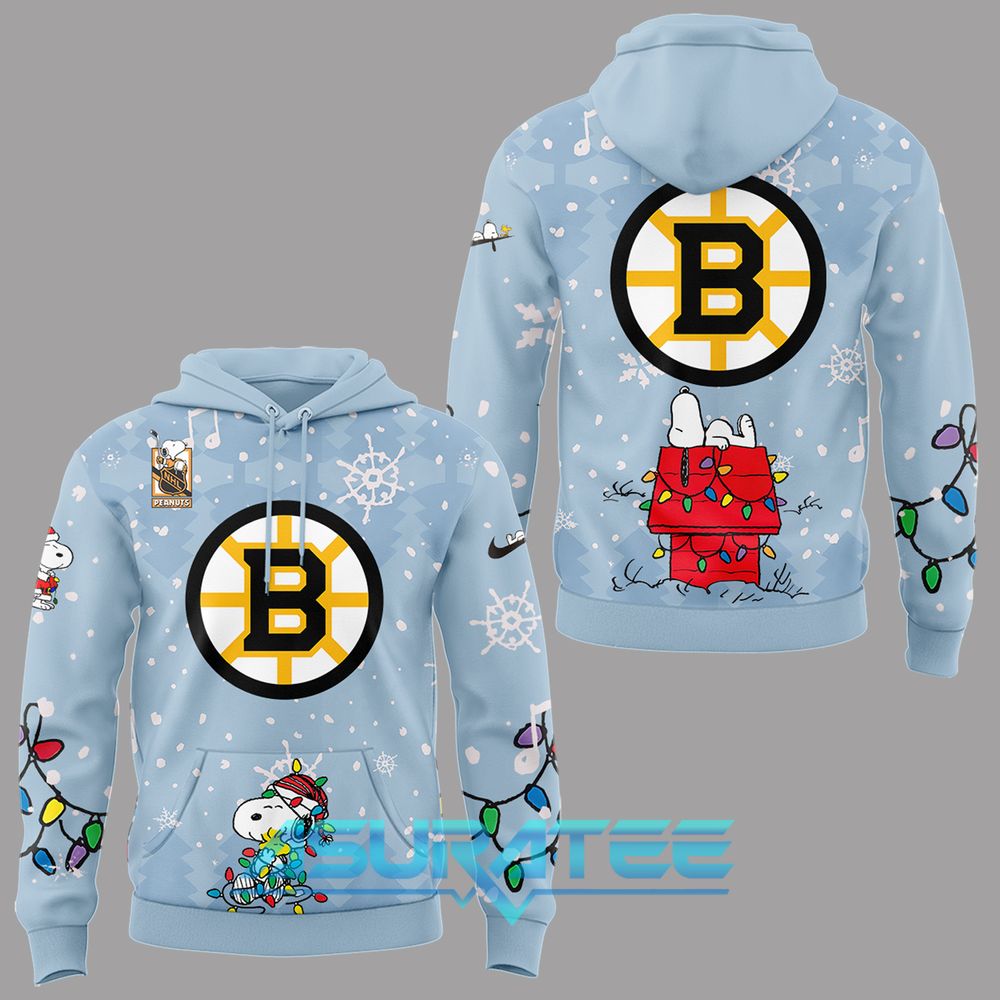 Boston Bruins x Peanuts Night Limited Edition Hoodie