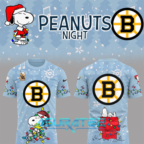 Boston Bruins x Peanuts Night Limited Edition Shirt
