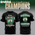 Boston Celtics 2024 Eastern Conference Champions 3d T Shirt