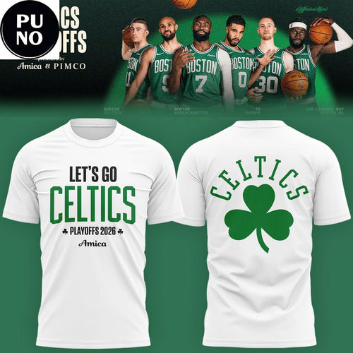 Boston Celtics 2026 Let’s Go Celtics Playoffs Shirt