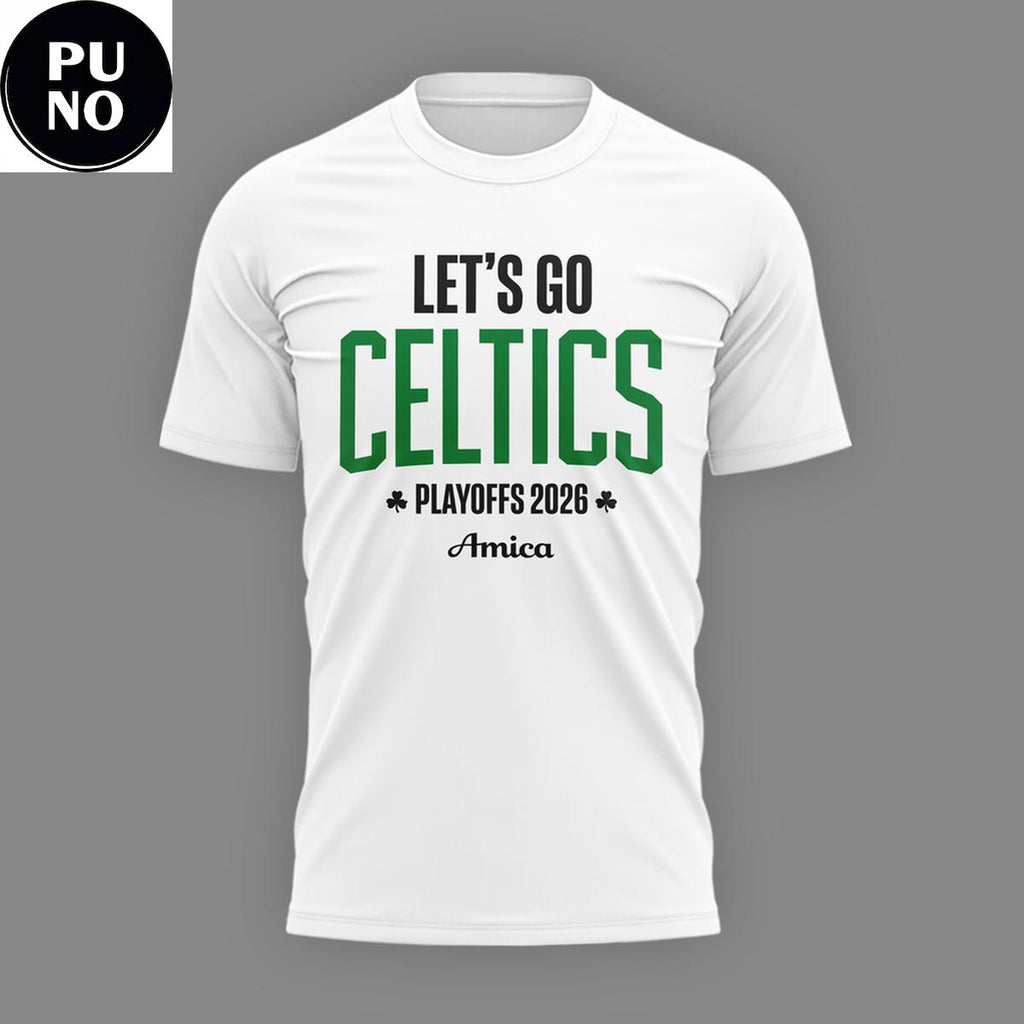 Boston Celtics 2026 Let’s Go Celtics Playoffs Shirt