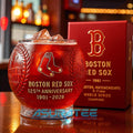 Boston Red Sox 125th Anniversary Whiskey Glass