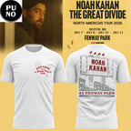 Boston Red Sox 2026 Noah Kahan The Great Divide Tour T-Shirt
