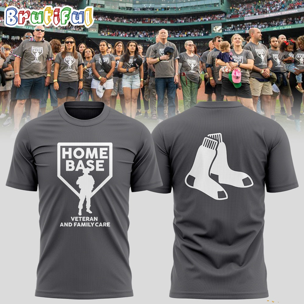 Boston Red Sox Baseball Home Base T Shirt