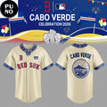 Boston Red Sox Celebration Cabo Verde 2026 Baseball Jersey