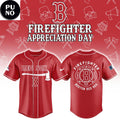Boston Red Sox Firefighter Application Night 2026 Baseball Jersey