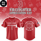 Boston Red Sox Firefighter Application Night 2026 Baseball Jersey