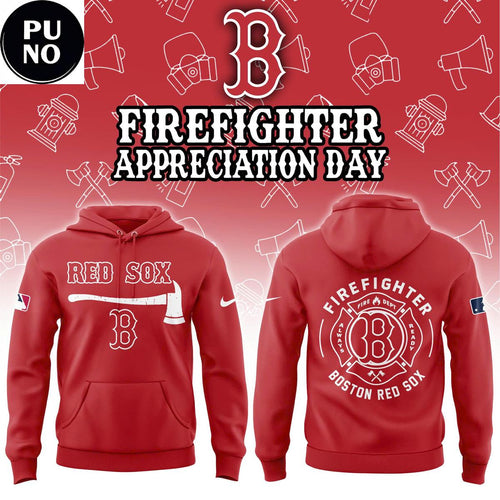 Boston Red Sox Firefighter Application Night 2026 Hoodie T-Shirt