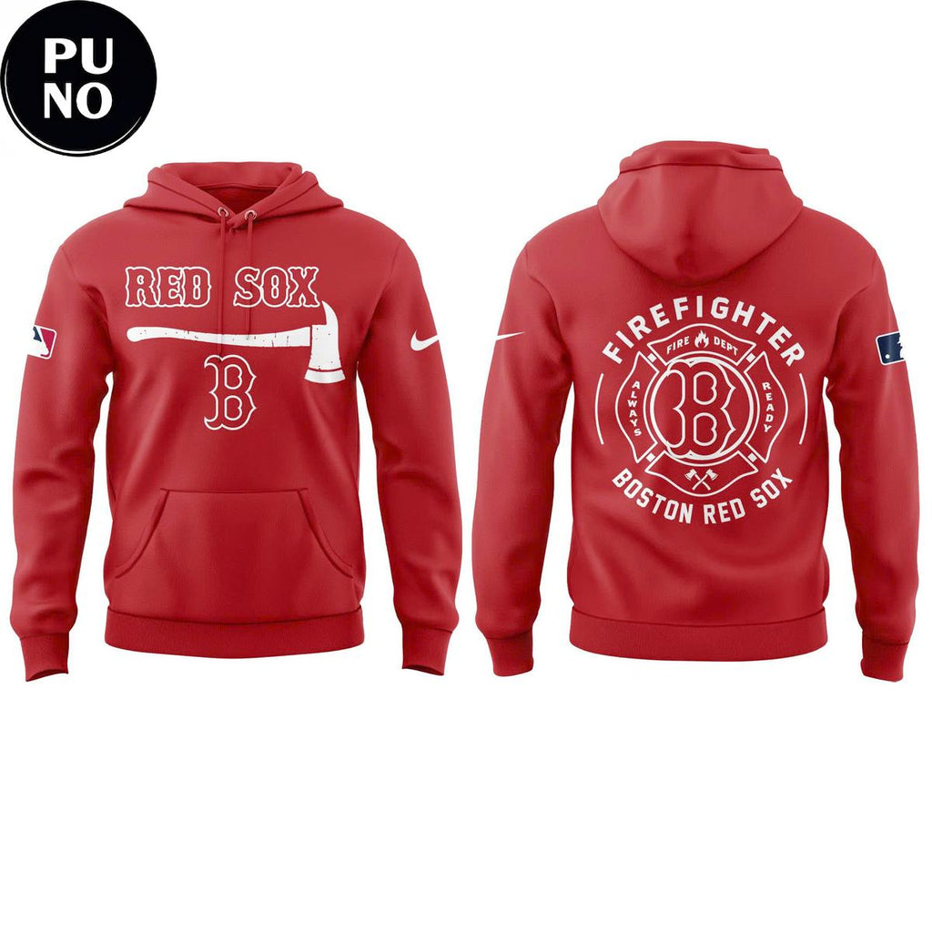 Boston Red Sox Firefighter Application Night 2026 Hoodie T-Shirt