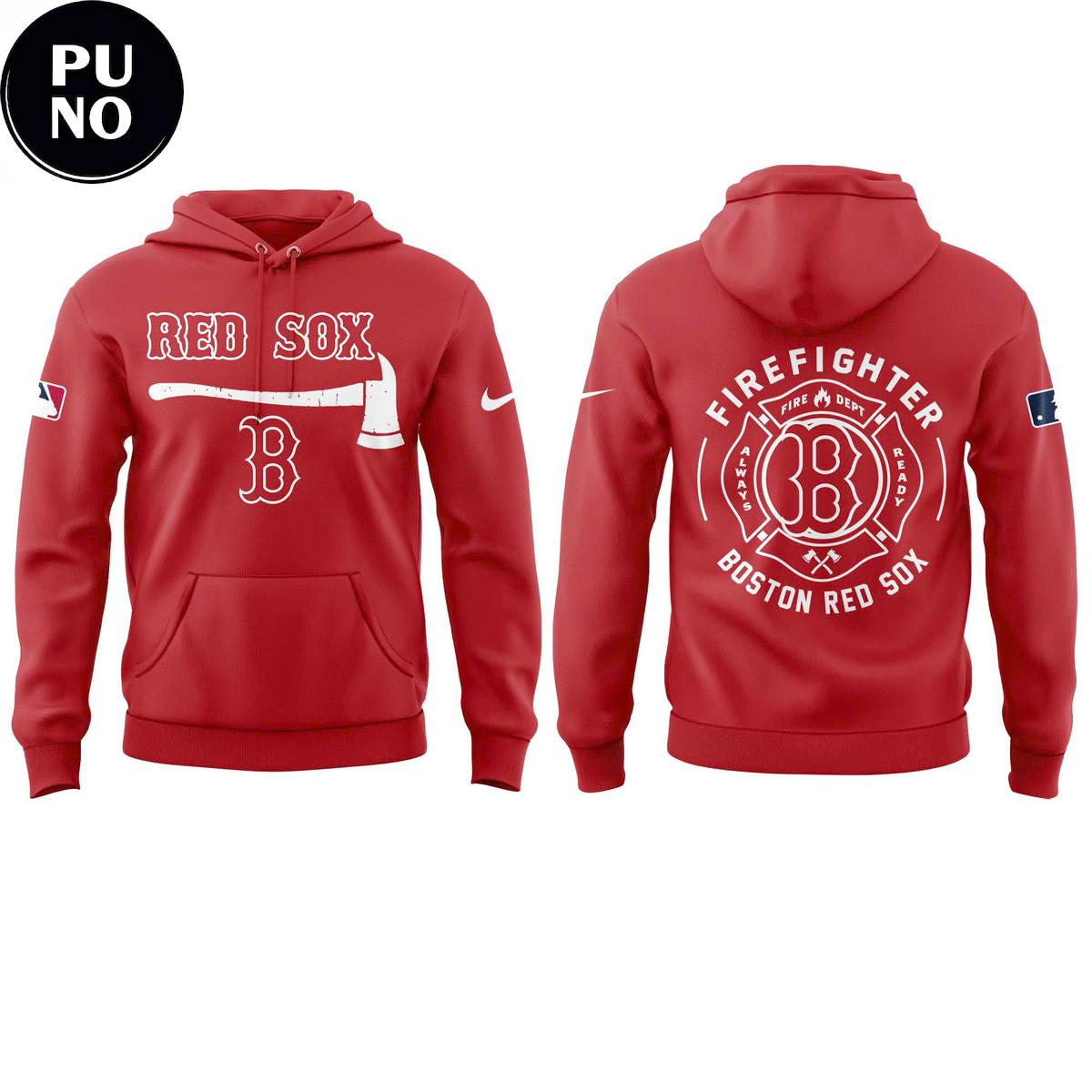 Boston Red Sox Firefighter Application Night 2026 Hoodie T-Shirt