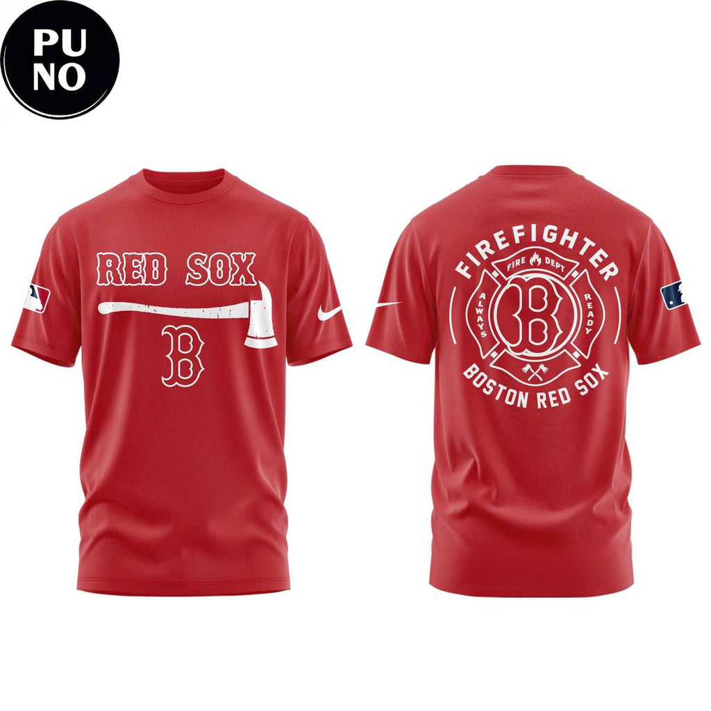 Boston Red Sox Firefighter Application Night 2026 Hoodie T-Shirt