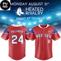 Boston Red Sox Heated Rivalry Night 2026 Personalized Baseball Jersey