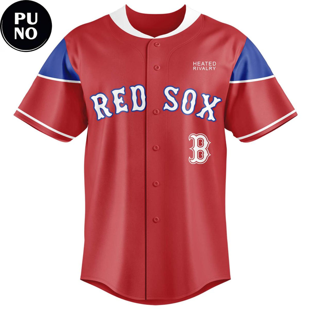 Boston Red Sox Heated Rivalry Night 2026 Personalized Baseball Jersey