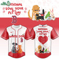 Boston Red Sox National Love Your Pet Day 2026 Special Release Baseball Jersey