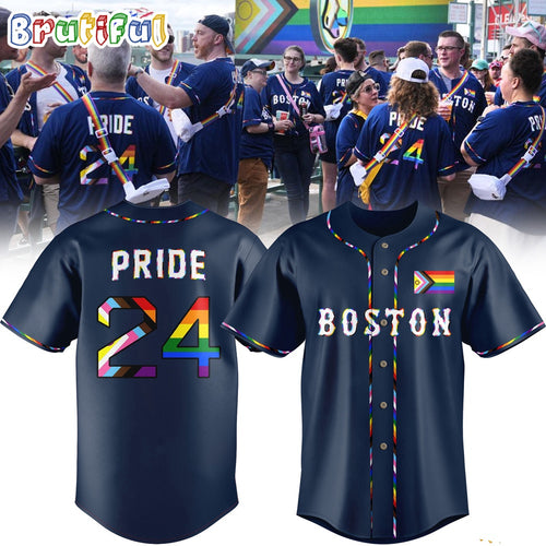 Boston Red Sox Pride Night 2024 Jersey Shirt, Boston Red Sox Pride LGBT Shirt