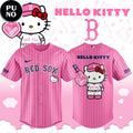 Boston Red Sox x Hello Kitty Pink Night 2026 Baseball Jersey